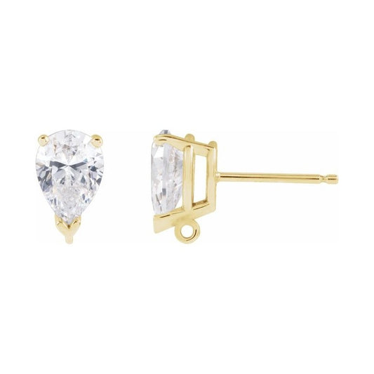 Basket Stud Earring Top