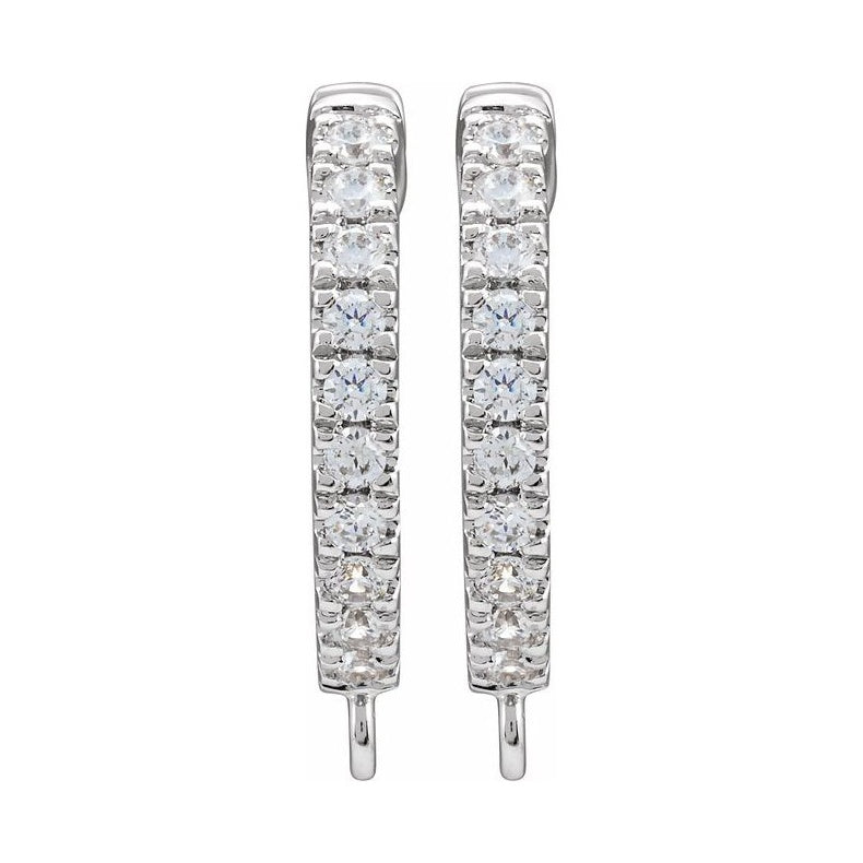 Accented Hoop Earring Top