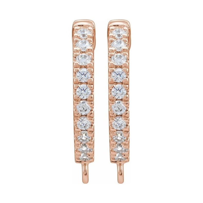 Accented Hoop Earring Top