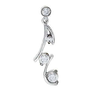 0.35 CT Round Diamond Fashion Earrings