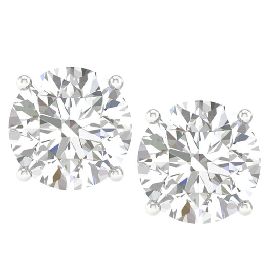 10K 0.50CT Certified Lab Grown Diamond Earring