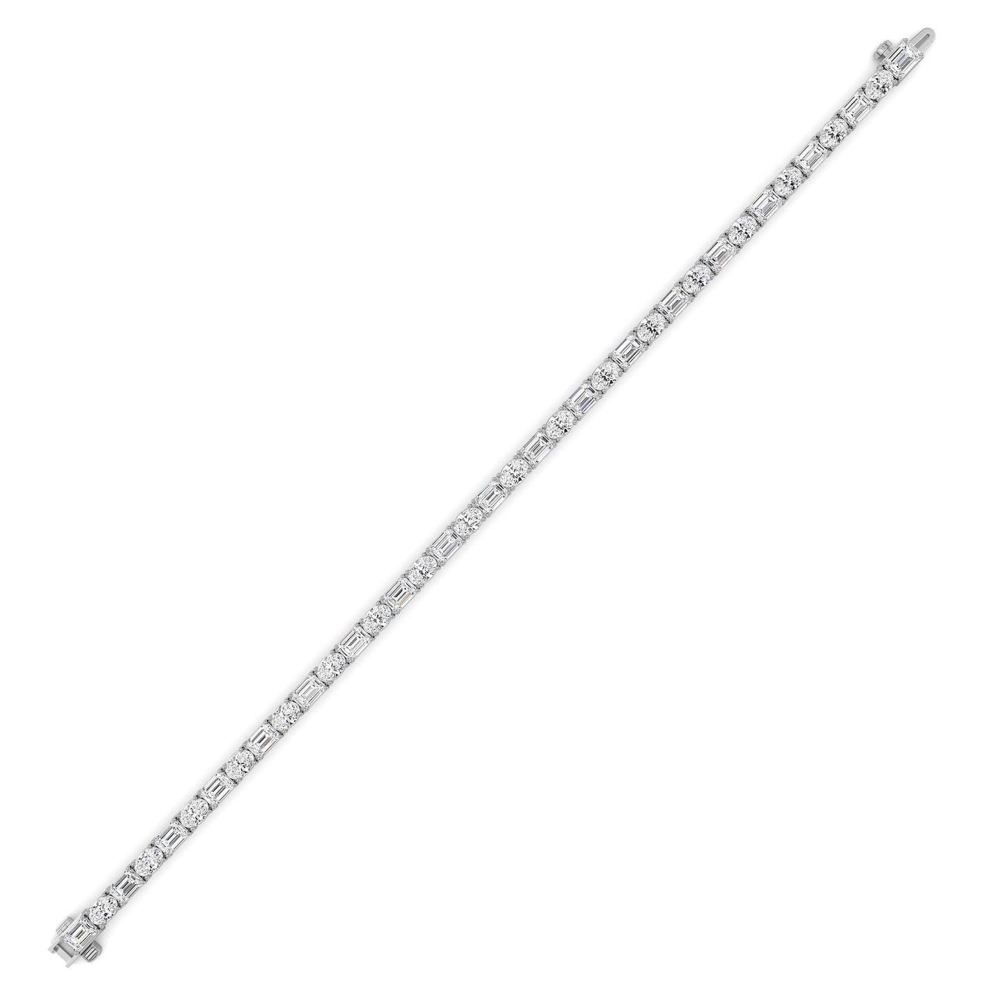 Emerald Lab Grown Diamond (F/VS ) Bracelet Bracelet in 14K Gold