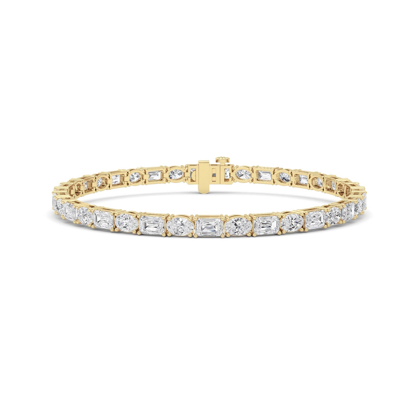 Emerald Lab Grown Diamond (F/VS ) Bracelet Bracelet in 14K Gold