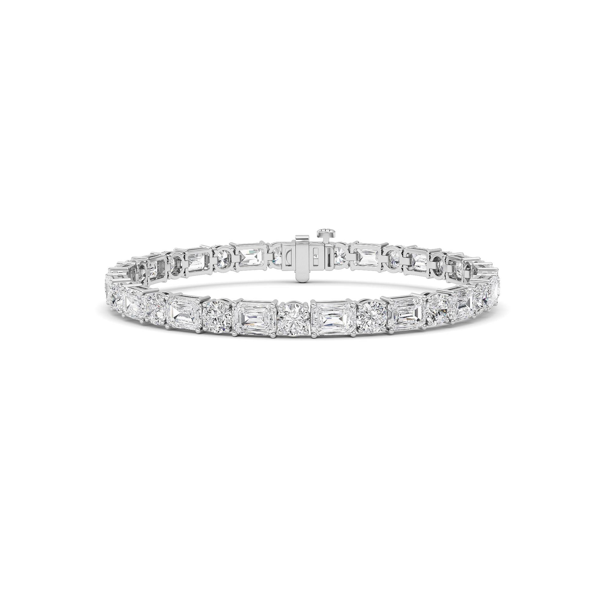 Emerald Lab Grown Diamond (F/VS ) Bracelet Bracelet in 14K Gold