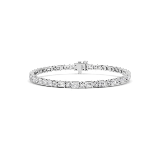 Emerald Lab Grown Diamond (F/VS ) Bracelet Bracelet in 14K Gold