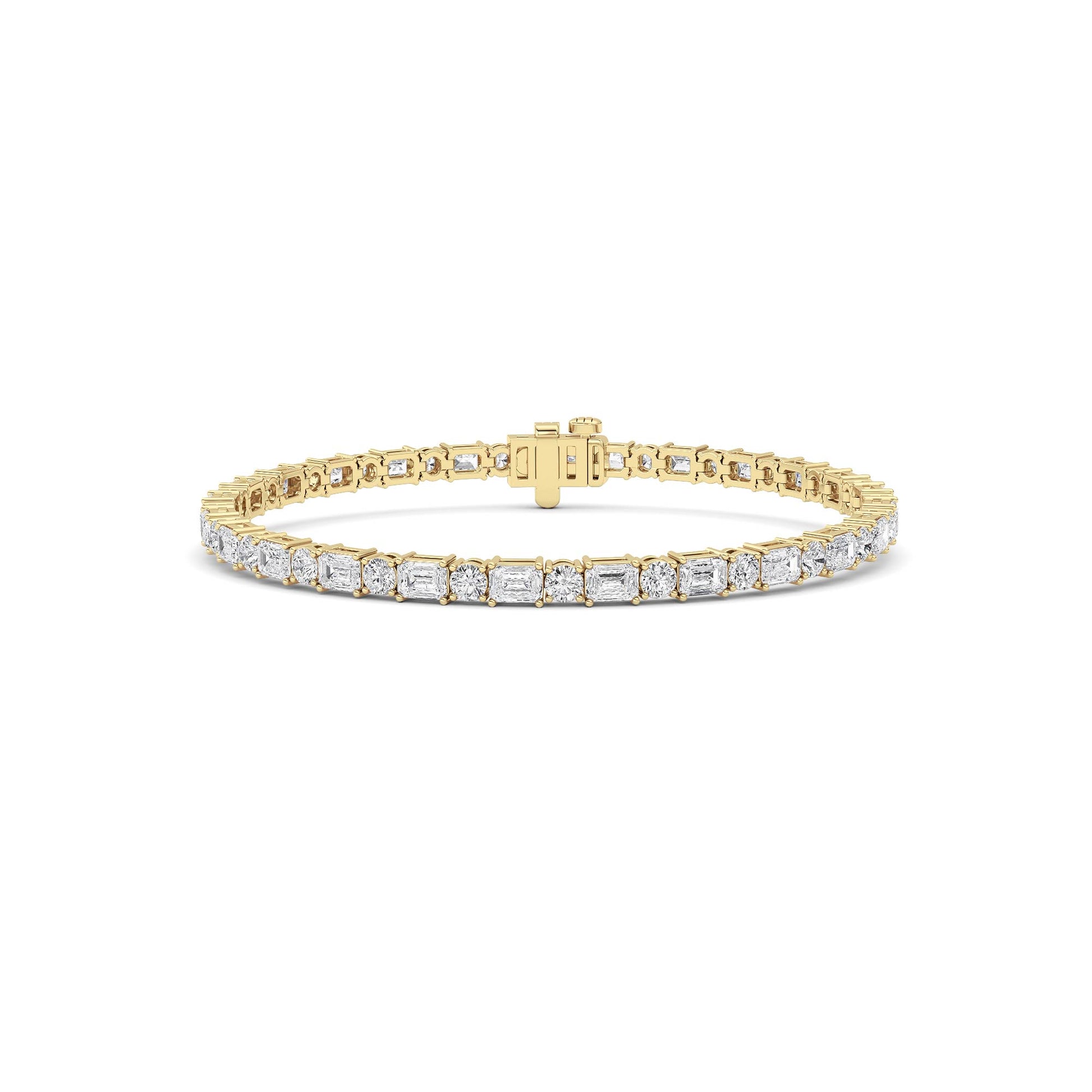 Emerald Lab Grown Diamond (F/VS ) Bracelet Bracelet in 14K Gold