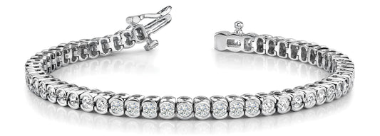 51 Diamond Bezel Line Bracelet