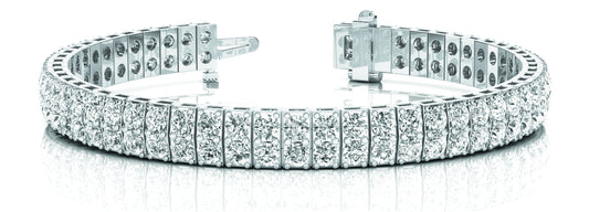 88 Diamond Vertical Bar Link Bracelet