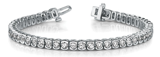 Multi-Diamond Line Bracelet