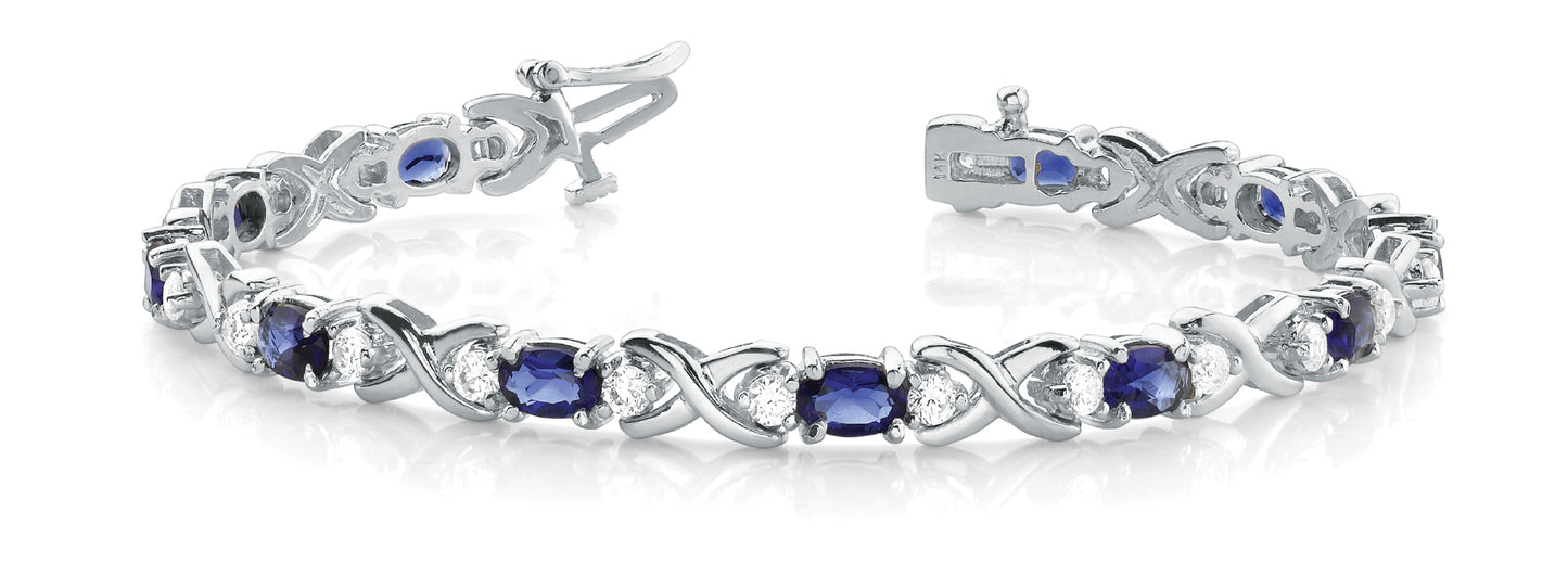 Multi-Diamond Accent Bracelet