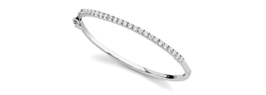 Diamond Traditional Bangle Bracelet