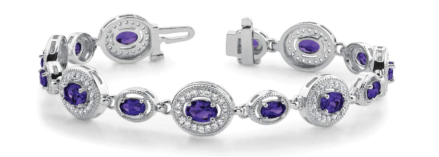 Diamond Multi-Stone Fashion Bracelet