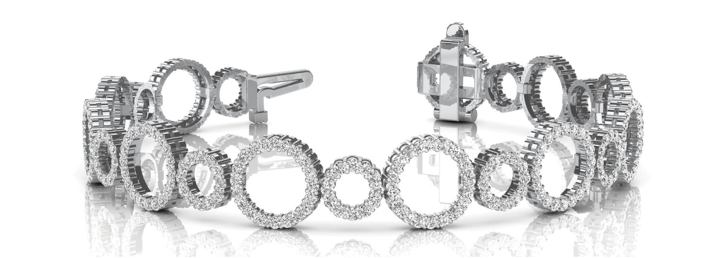 Diamond Multi-Stone Bracelet
