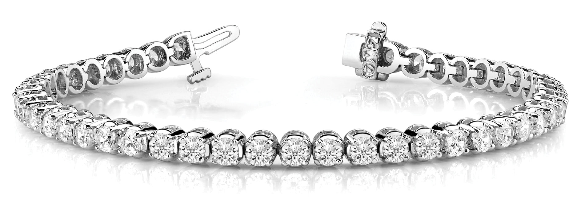 32-Stone Diamond Line Bracelet