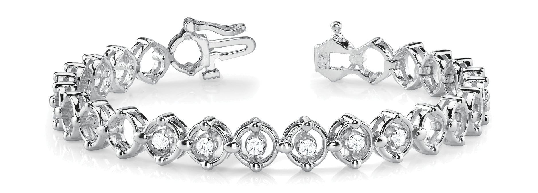 Diamond Round Fashion Bracelet