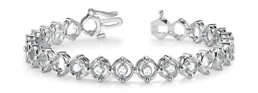 Diamond Round Fashion Bracelet