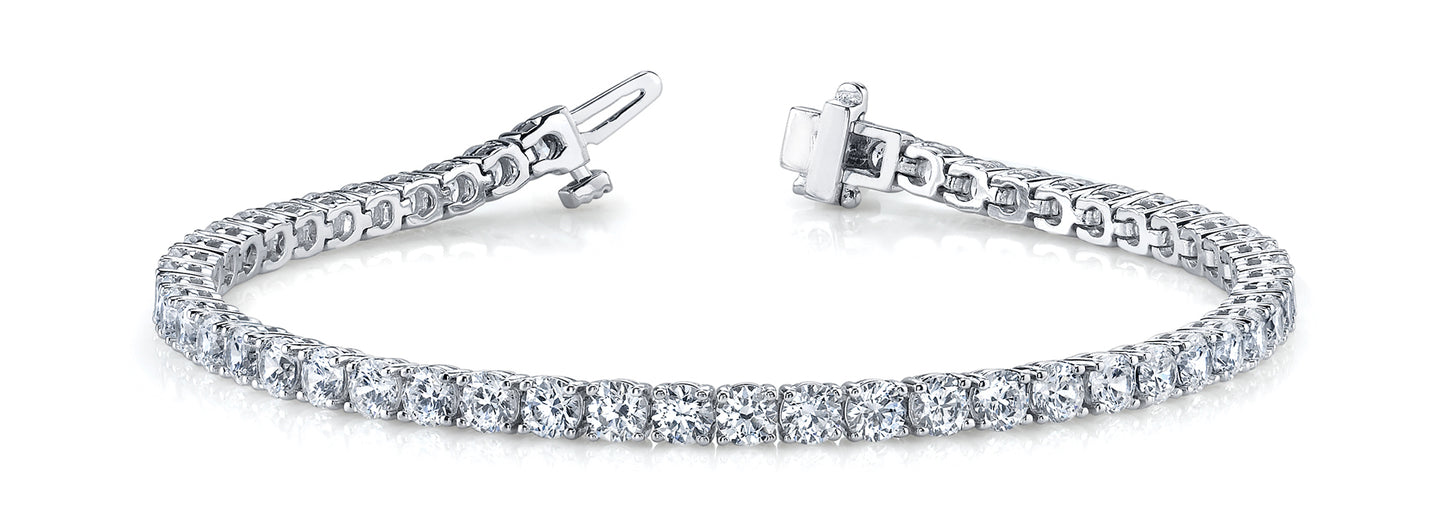 81 Diamond In-Line Tennis Bracelet
