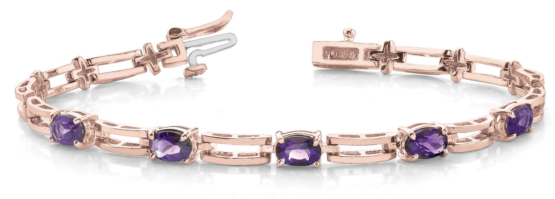 Rose Gold 18K Diamond Fashion Bracelet