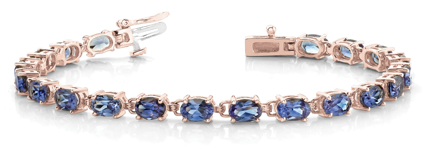 Rose Gold 22-Diamond Fashion Bracelet