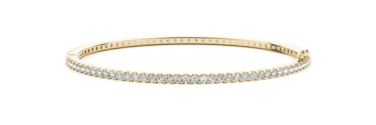 18K Yellow Gold 7/8 ct Diamond Fashion Bracelet