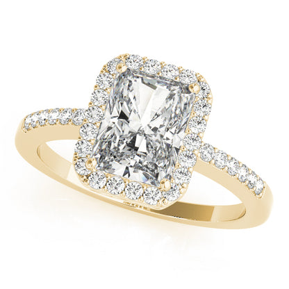 18K Yellow Gold Diamond Fashion Ring