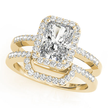 18K Yellow Gold Diamond Fashion Ring
