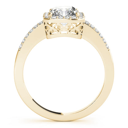 18K Yellow Gold Diamond Fashion Ring