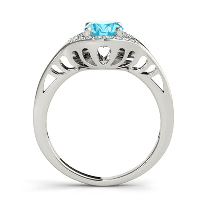 Multi-Diamond Oval Fashion Ring