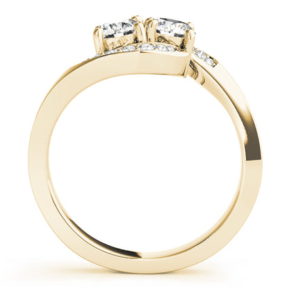 14K Yellow Gold Multi-Diamond Fashion Ring