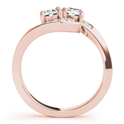 Rose Gold 1 CT Diamond Fashion Ring