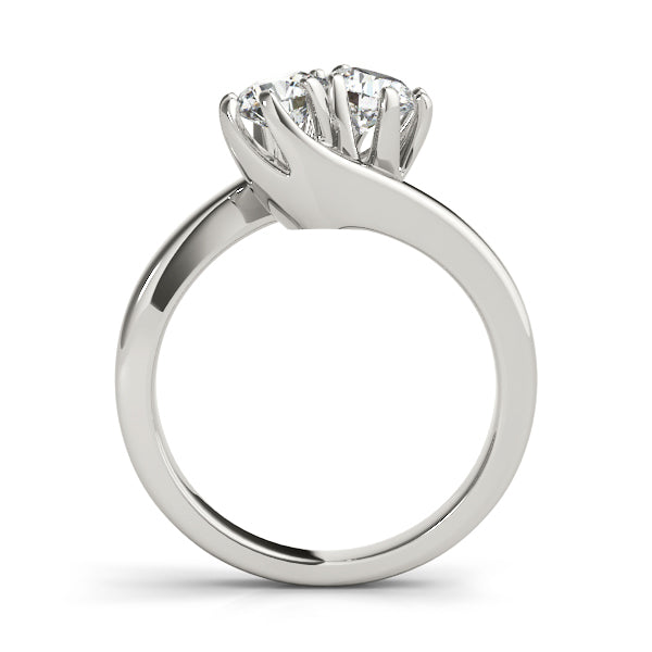 Diamond Two Stone Ring