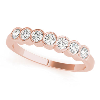 18K Rose Gold 5/8 CT Diamond Fashion Ring