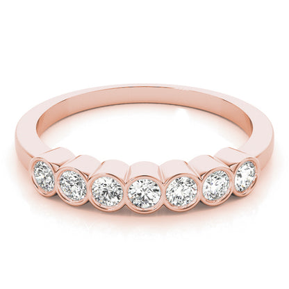 18K Rose Gold 5/8 CT Diamond Fashion Ring