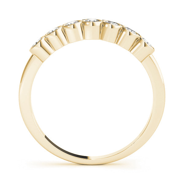 14K Yellow Gold Multi-Stone Diamond Fashion Ring