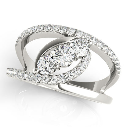 Diamond Multi-Stone Fashion Ring