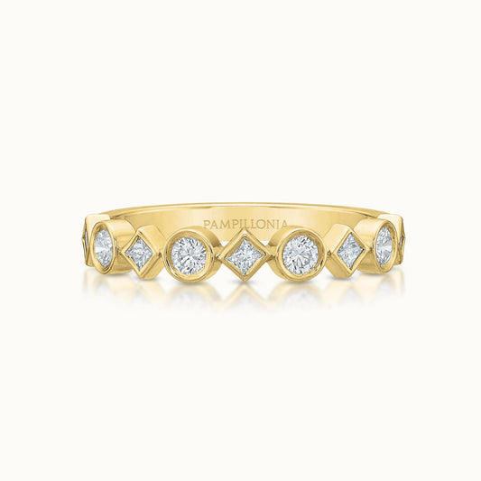 Alternating Diamond Band