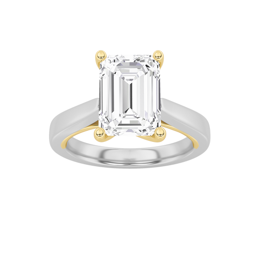 14KWY 1ct Lab Diamond Solitaire Engagement Ring