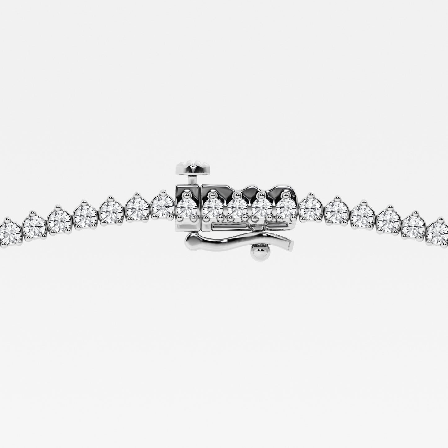 14K White Gold Lab Diamond Rivera Necklace Brilliance